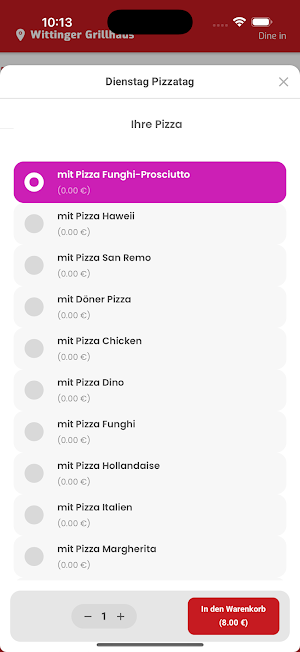 Wittinger Grillhaus Screenshot 3