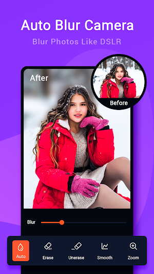 Auto blur background - Blur Photo Background Screenshot 0