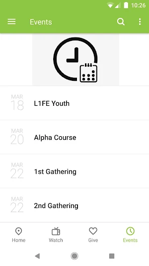 HarborLife Church App Screenshot 2