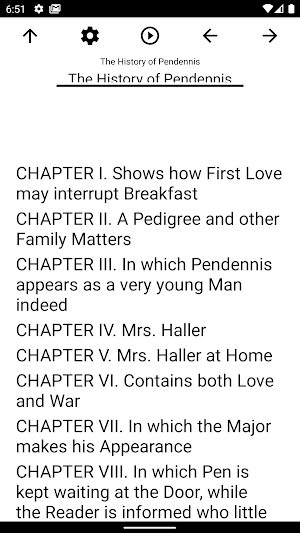 Book, The History of Pendennis Screenshot 0