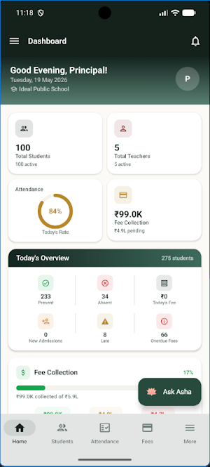 EduxenOS — Education ERP Screenshot 0