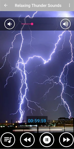 Rain & Thunder Healing Sounds for Deep Sleeping Screenshot 3