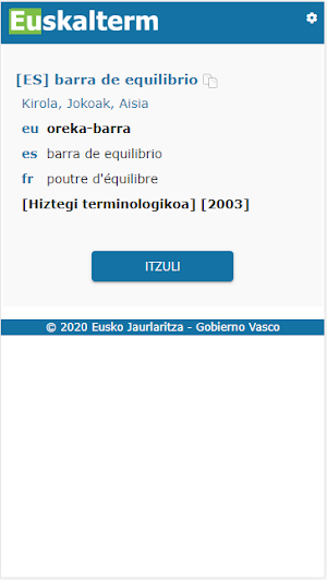 EUSKALTERM Screenshot 0