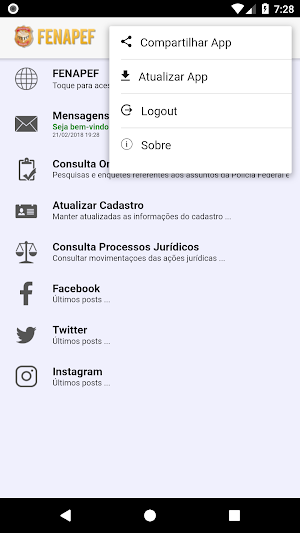 FENAPEF Screenshot 3