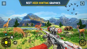 Wild Animal Hunting & Shooting Screenshot 0