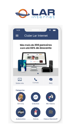 Clube Lar Internet Screenshot 3