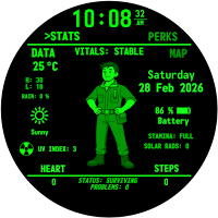 Pipboy Watch Face - Vault Boy