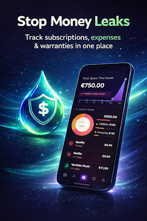 LeakLess - Money Tracker Screenshot 0