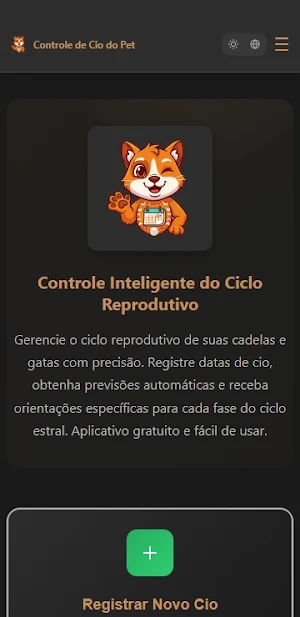 Controle de Cio do Pet Screenshot 2