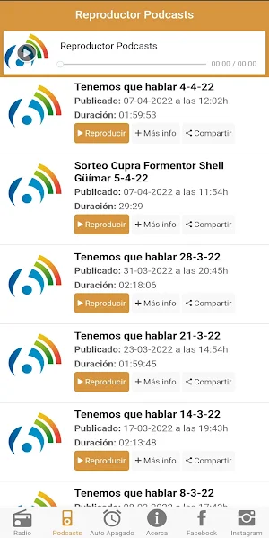 Radio 6 App Screenshot 1
