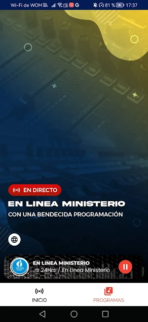 En Linea Ministerio Screenshot 2