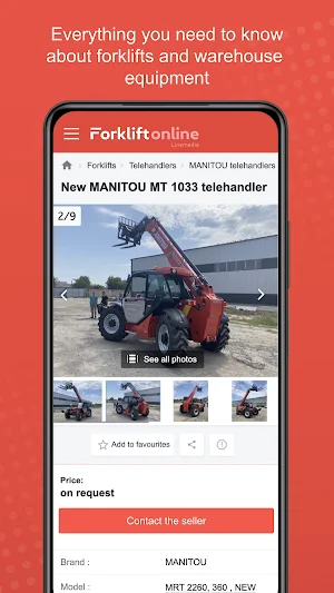Forkliftonline Screenshot 2