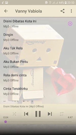 Lagu Kenangan Vanny Vabiola Screenshot 3