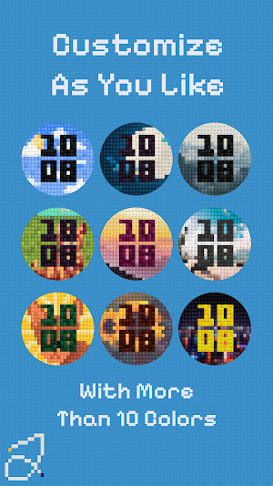 Simple Bricks Watch Face Screenshot 1