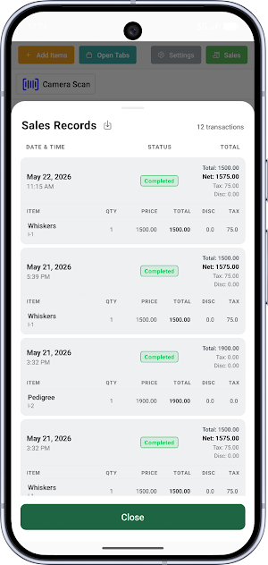 RMyT Sales Screenshot 1