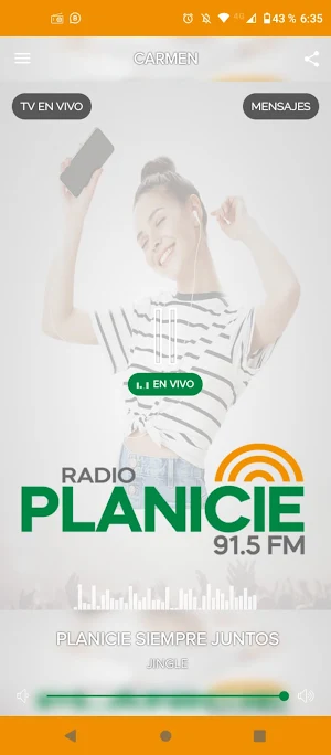 Radio Planicie 91.5 FM Screenshot 1