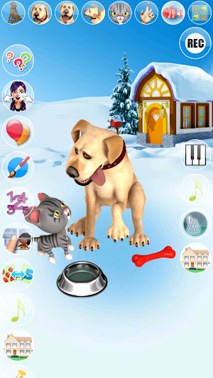 Talking John Dog Frozen City Screenshot 3