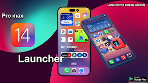 iPhone 14 Pro Max Launcher Screenshot 1