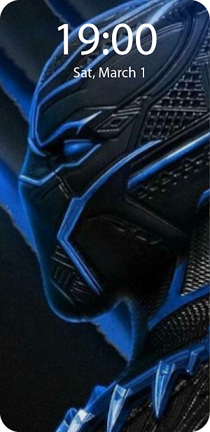 Black Live Wallpaper Parallax Screenshot 2