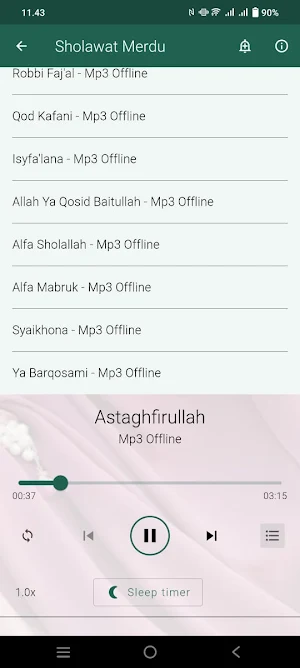 Sholawat Merdu Bikin Adem Screenshot 1