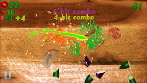 Veggie Ninja Screenshot 1