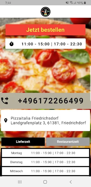 Pizza Italia Friedrichsdorf Screenshot 0