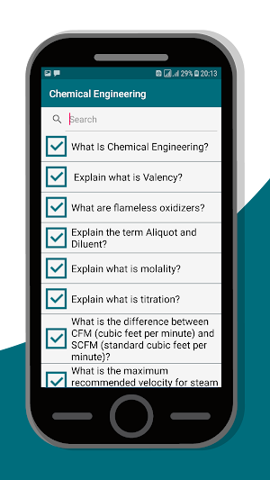 Chemical Engineering Mcqs Screenshot 2