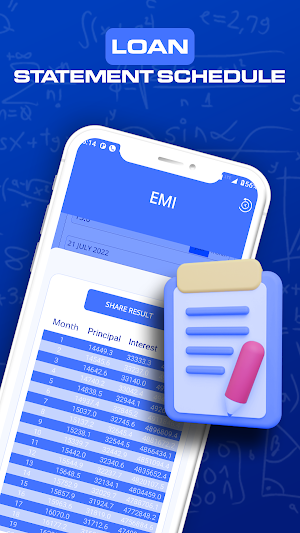 Easy EMI Loan Calculator Screenshot 2