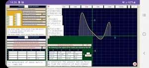 Matrix operations & curve eq. Screenshot 1