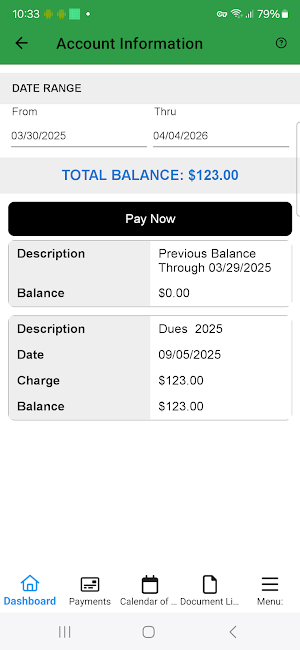 Carlynn Management Cinc App Screenshot 2