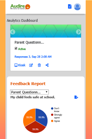 Audire The Feedback App Screenshot 2