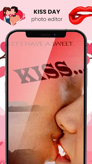 Kiss Day Photo Editor Frames Screenshot 3