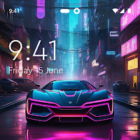 Wallpaper Cyberpunk - AI