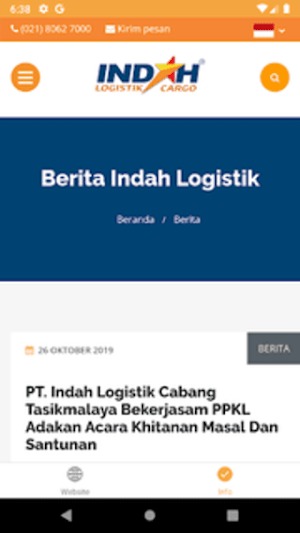 INDAH ONLINE Mobile Apps Screenshot 3