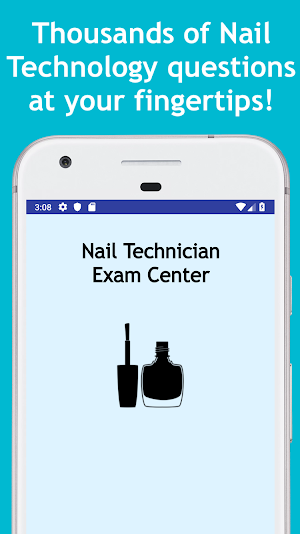 Nail Technician Exam Center: State Board Prep Screenshot 0