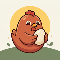 Cluckly: Chicken Coop Egg Log