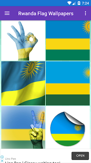 Rwanda Flag Wallpaper: Flags a Screenshot 0