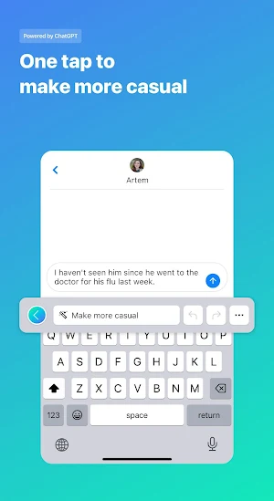 GrammarFix - Grammar Keyboard Screenshot 1