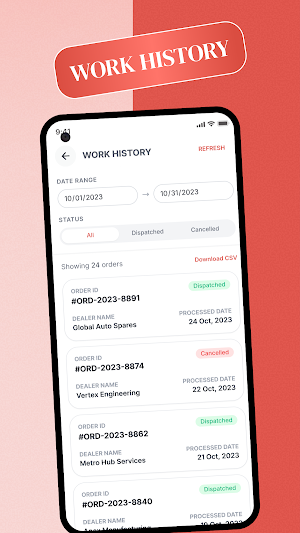 Yummfeast Job work Provider Screenshot 2