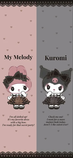 Kuromi My Melody Wallpaper 4K Screenshot 1