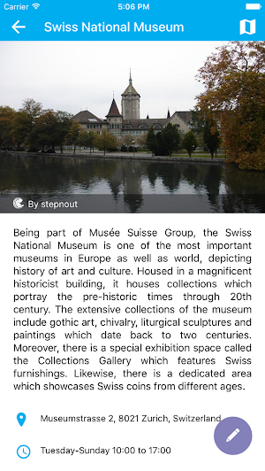 Zurich Travel Guide Screenshot 2