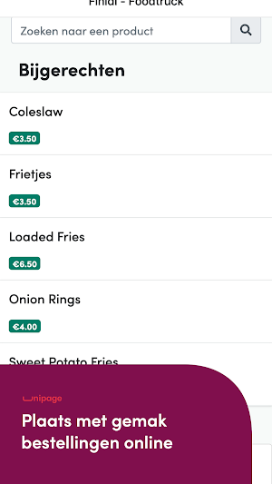 Finidi - Foodtruck Screenshot 0