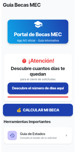 Guía Beca MEC (No oficial) Screenshot 0