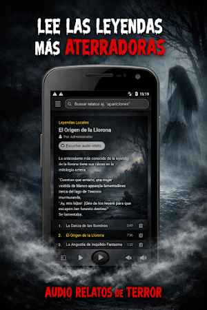 Audio Relatos de Terror Screenshot 1