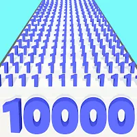 Number Run & Merge Master Game