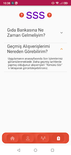 Gıda Bankası Screenshot 2