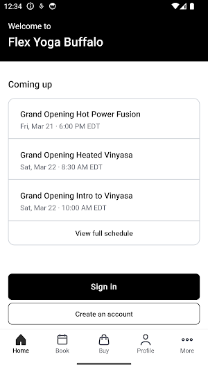 Flex Yoga Buffalo Screenshot 1