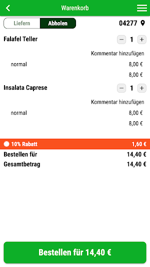 Conne Pizza Leipzig Screenshot 1