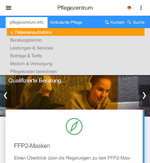 Pflegezentrum Berlin Süd Screenshot 1