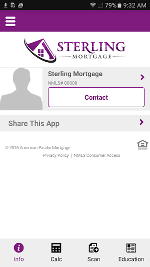 Sterling Mortgage Screenshot 0